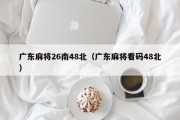 广东麻将26南48北（广东麻将看码48北）